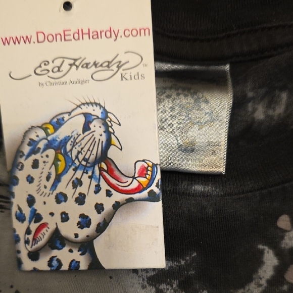 Ed Hardy By Christian Audigier Graphic Long Sleeve - Picture 2 of 7